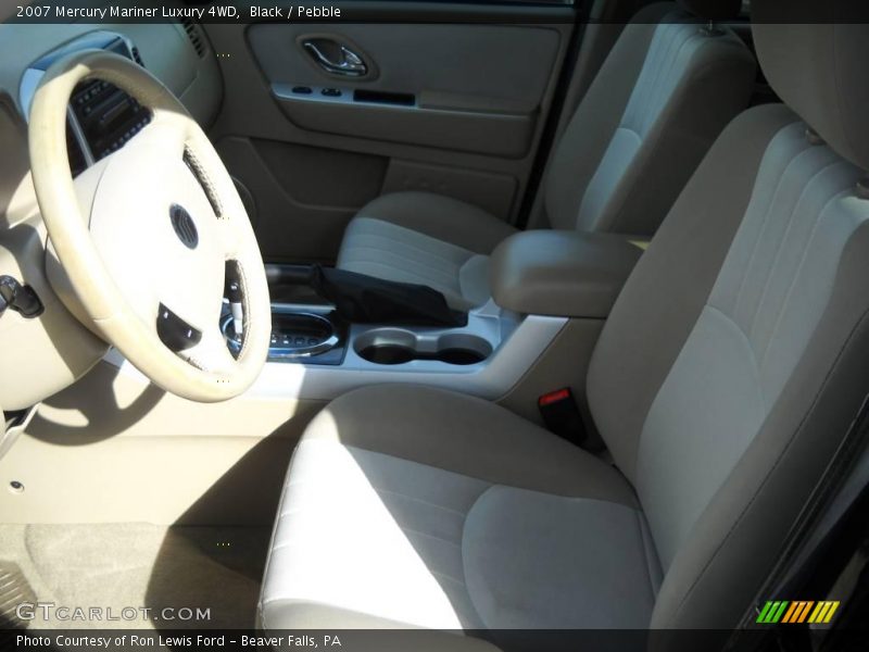 Black / Pebble 2007 Mercury Mariner Luxury 4WD