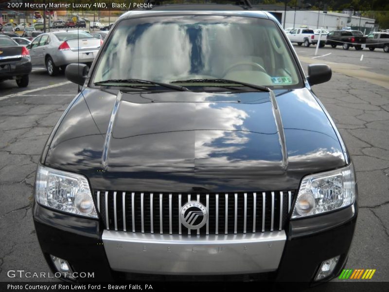 Black / Pebble 2007 Mercury Mariner Luxury 4WD