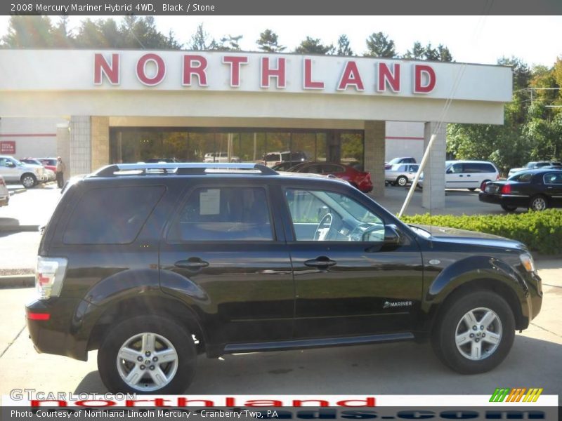 Black / Stone 2008 Mercury Mariner Hybrid 4WD