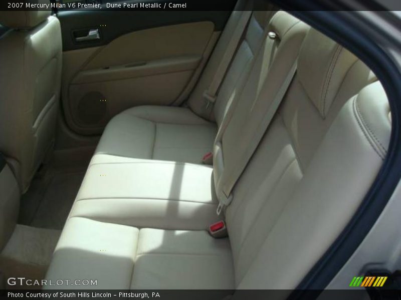 Dune Pearl Metallic / Camel 2007 Mercury Milan V6 Premier