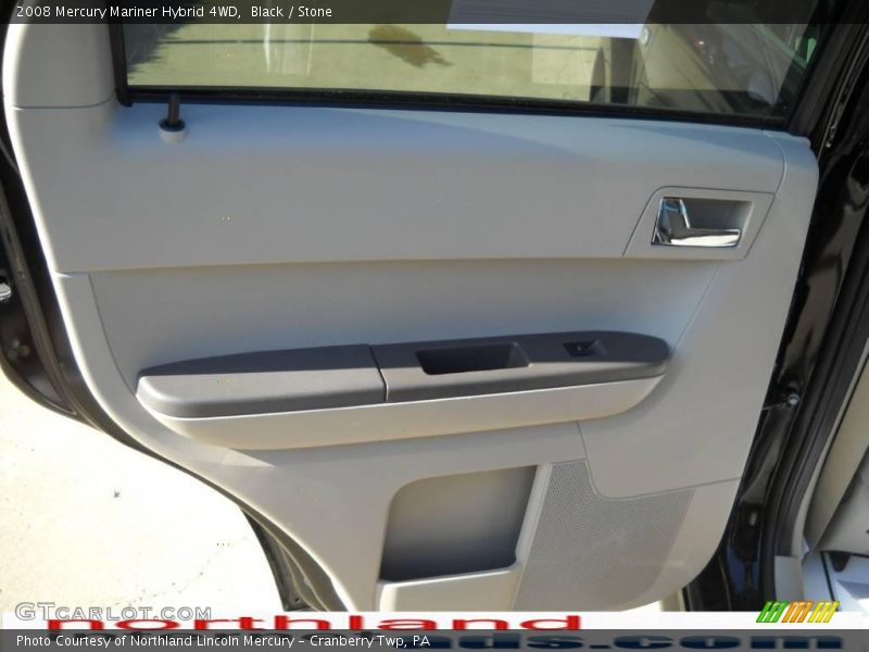 Black / Stone 2008 Mercury Mariner Hybrid 4WD