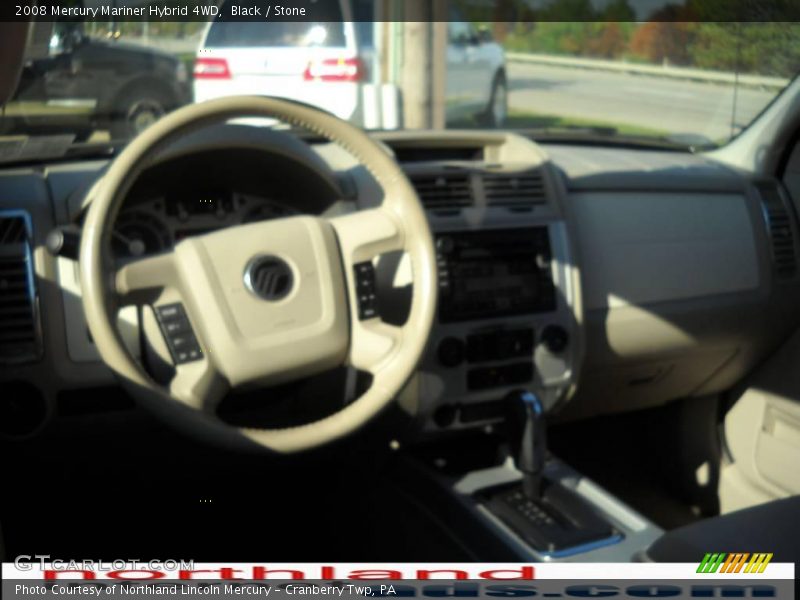 Black / Stone 2008 Mercury Mariner Hybrid 4WD