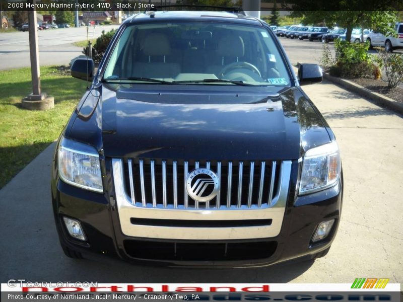 Black / Stone 2008 Mercury Mariner Hybrid 4WD