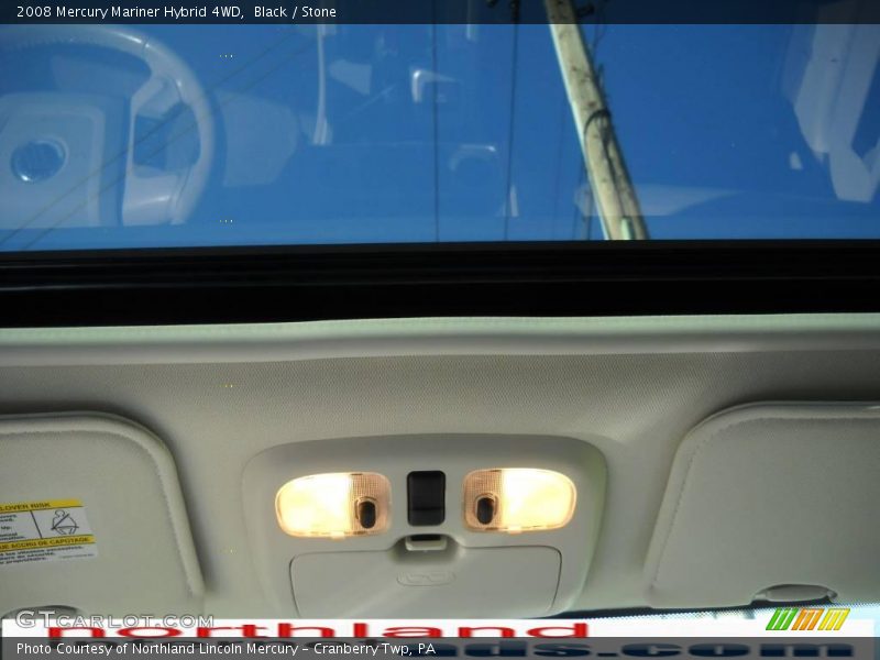 Black / Stone 2008 Mercury Mariner Hybrid 4WD