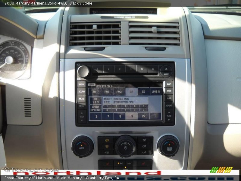 Black / Stone 2008 Mercury Mariner Hybrid 4WD