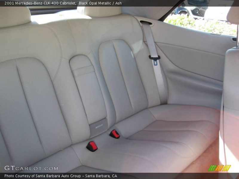 Black Opal Metallic / Ash 2001 Mercedes-Benz CLK 430 Cabriolet