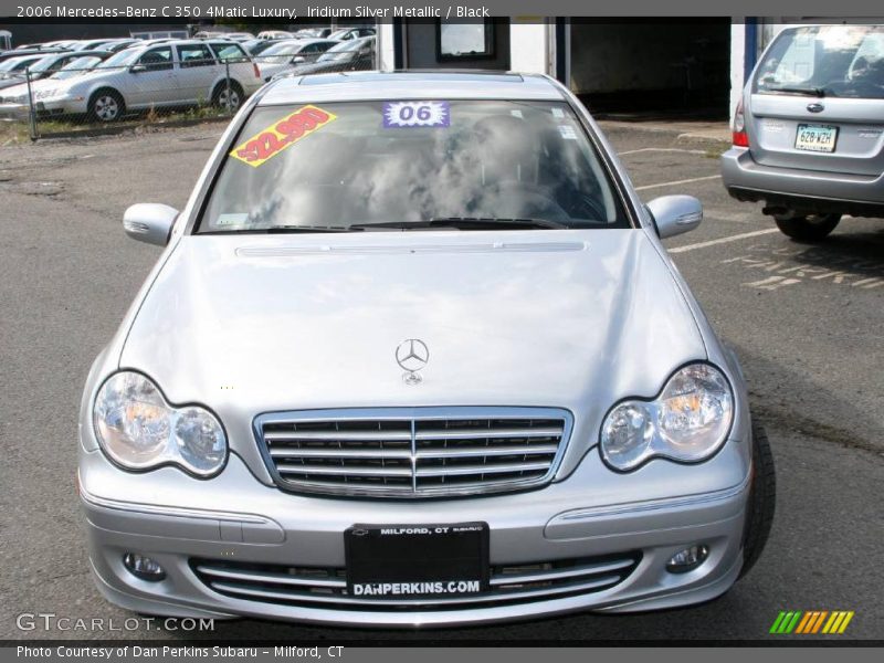 Iridium Silver Metallic / Black 2006 Mercedes-Benz C 350 4Matic Luxury