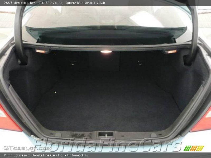 Quartz Blue Metallic / Ash 2003 Mercedes-Benz CLK 320 Coupe