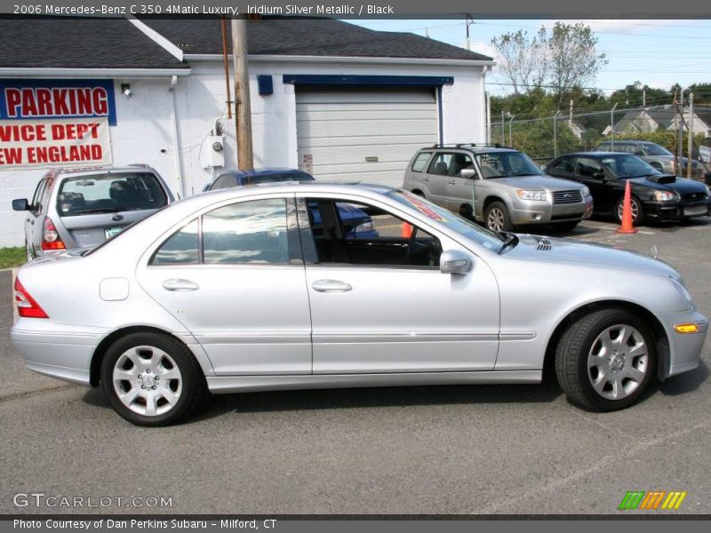 Iridium Silver Metallic / Black 2006 Mercedes-Benz C 350 4Matic Luxury