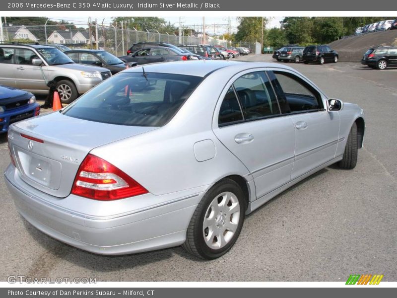 Iridium Silver Metallic / Black 2006 Mercedes-Benz C 350 4Matic Luxury