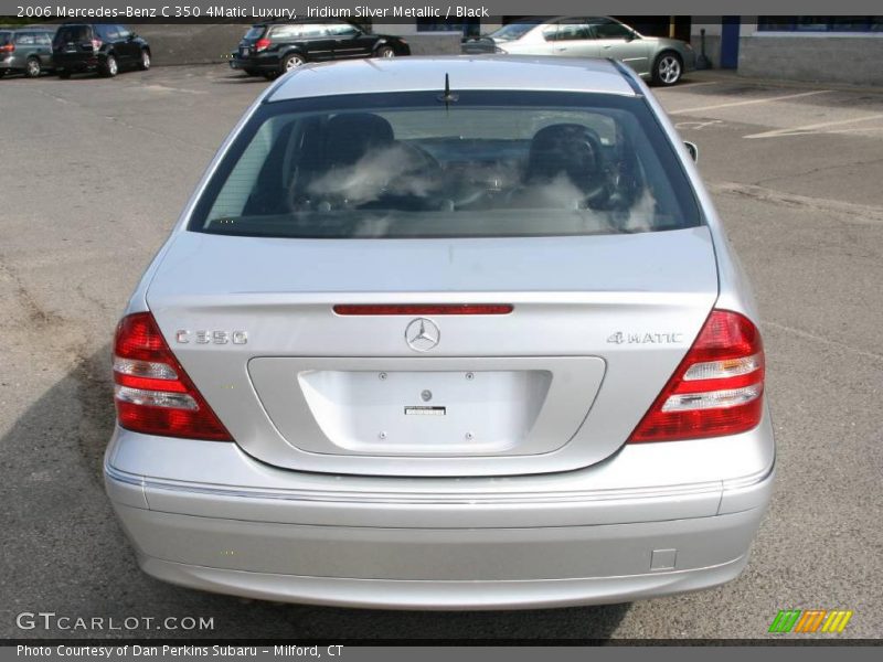 Iridium Silver Metallic / Black 2006 Mercedes-Benz C 350 4Matic Luxury