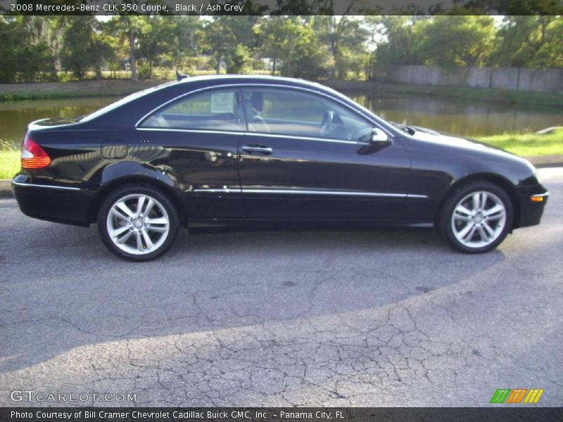 Black / Ash Grey 2008 Mercedes-Benz CLK 350 Coupe