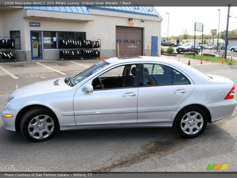 Iridium Silver Metallic / Black 2006 Mercedes-Benz C 350 4Matic Luxury