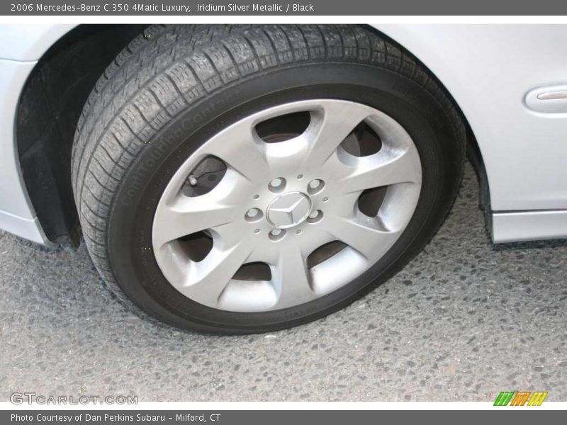 Iridium Silver Metallic / Black 2006 Mercedes-Benz C 350 4Matic Luxury