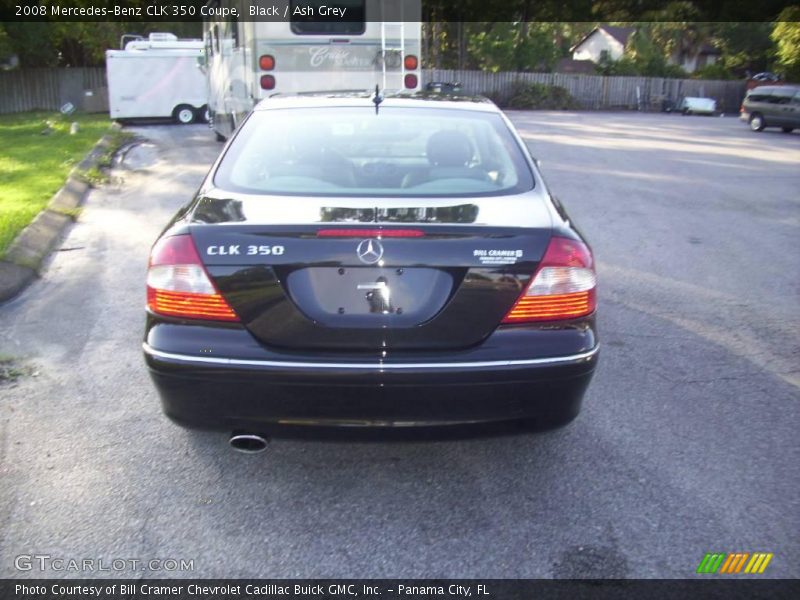 Black / Ash Grey 2008 Mercedes-Benz CLK 350 Coupe