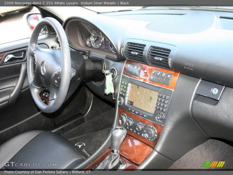 Iridium Silver Metallic / Black 2006 Mercedes-Benz C 350 4Matic Luxury