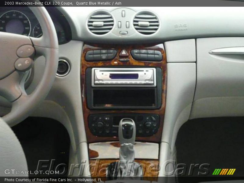 Quartz Blue Metallic / Ash 2003 Mercedes-Benz CLK 320 Coupe