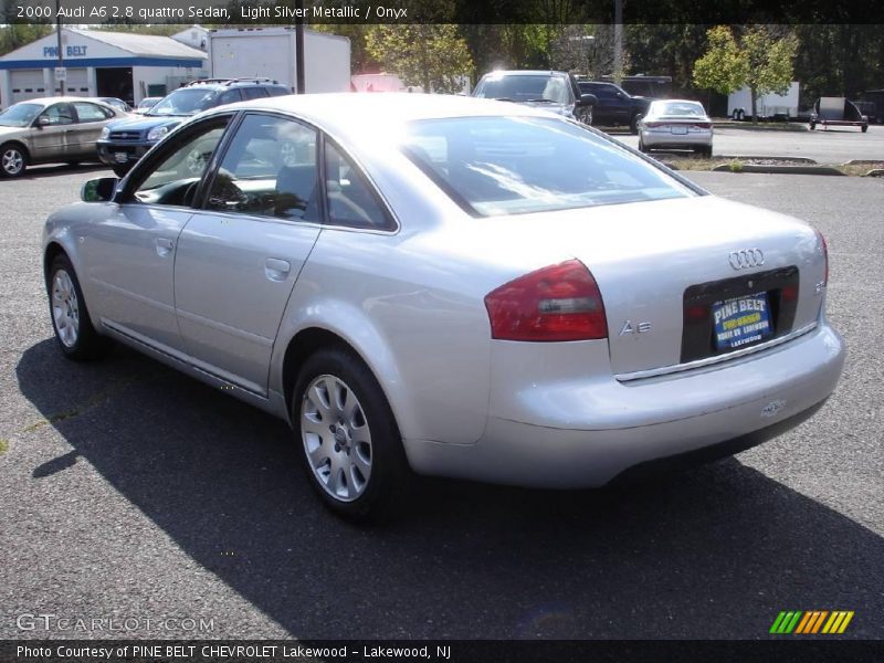 Light Silver Metallic / Onyx 2000 Audi A6 2.8 quattro Sedan