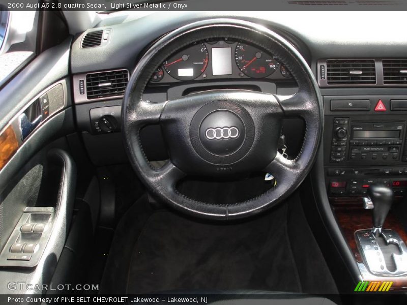 Light Silver Metallic / Onyx 2000 Audi A6 2.8 quattro Sedan