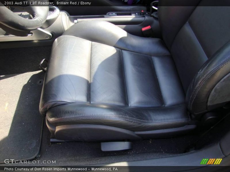 Brilliant Red / Ebony 2003 Audi TT 1.8T Roadster