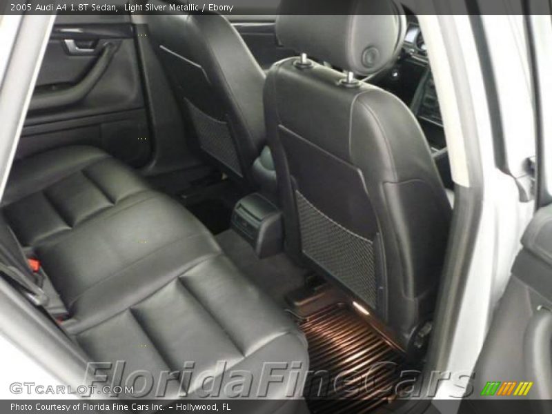 Light Silver Metallic / Ebony 2005 Audi A4 1.8T Sedan