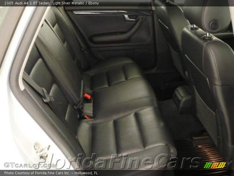 Light Silver Metallic / Ebony 2005 Audi A4 1.8T Sedan