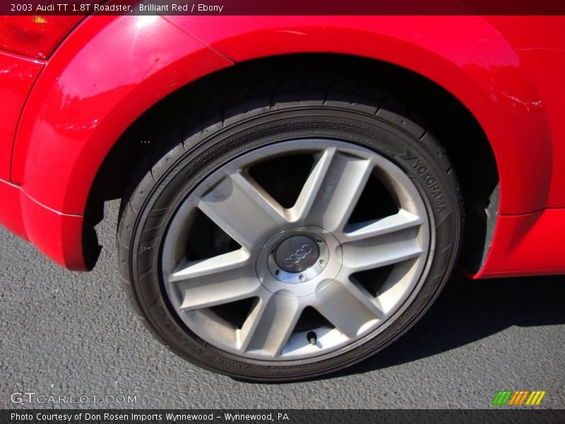 Brilliant Red / Ebony 2003 Audi TT 1.8T Roadster