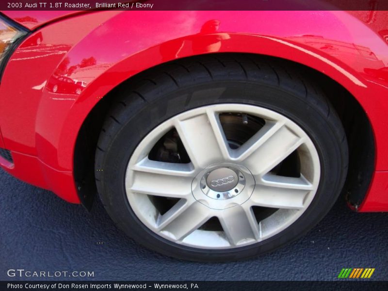 Brilliant Red / Ebony 2003 Audi TT 1.8T Roadster