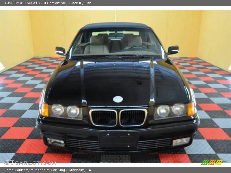 Black II / Tan 1998 BMW 3 Series 323i Convertible