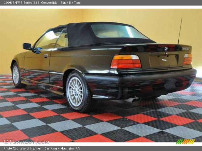 Black II / Tan 1998 BMW 3 Series 323i Convertible