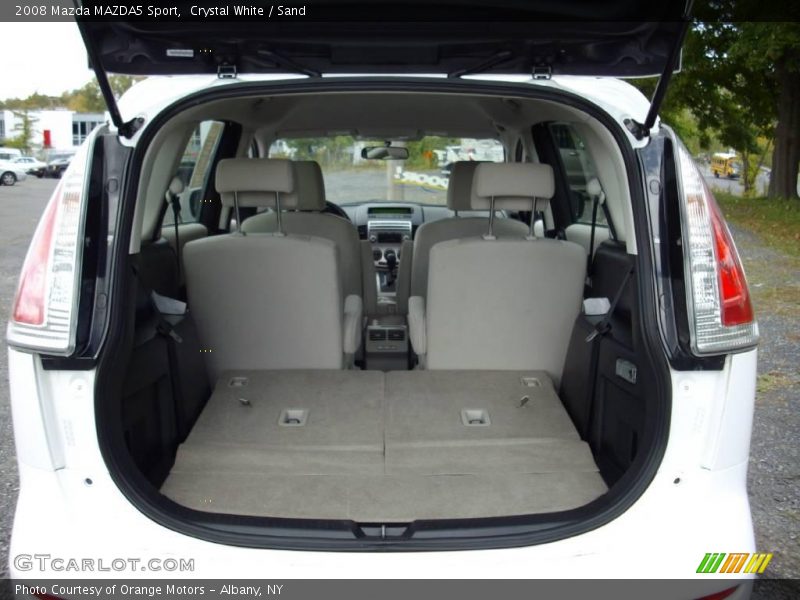 Crystal White / Sand 2008 Mazda MAZDA5 Sport