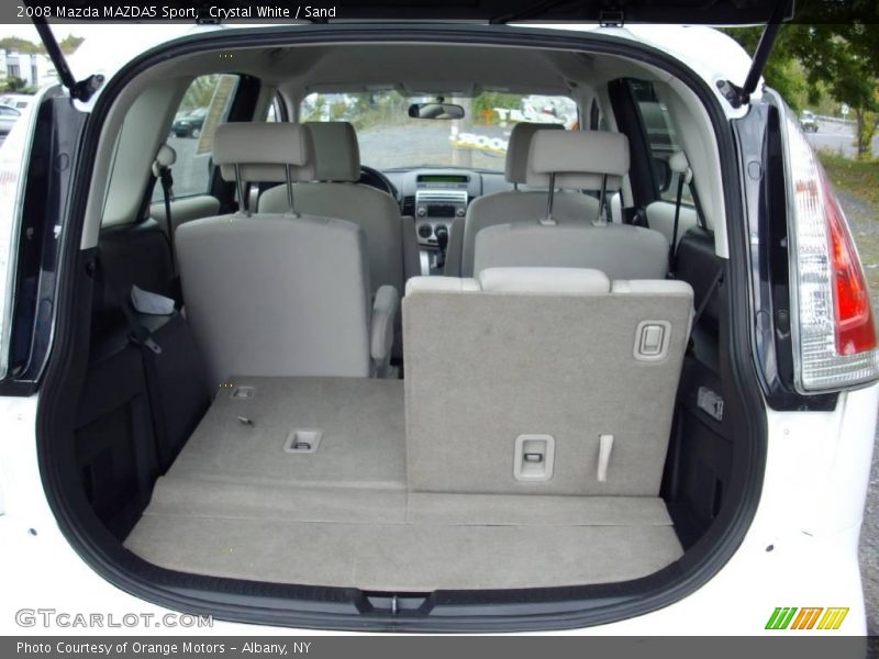 Crystal White / Sand 2008 Mazda MAZDA5 Sport