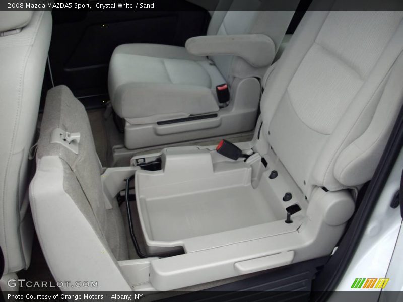 Crystal White / Sand 2008 Mazda MAZDA5 Sport