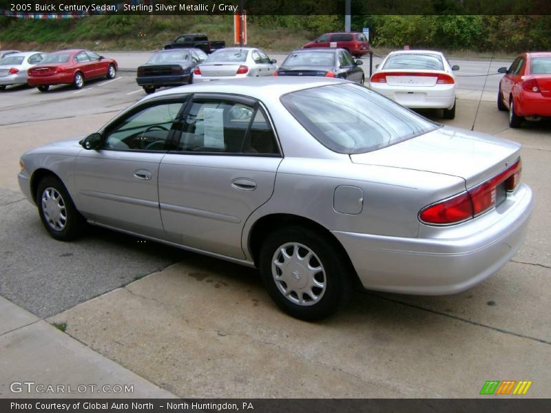 Sterling Silver Metallic / Gray 2005 Buick Century Sedan