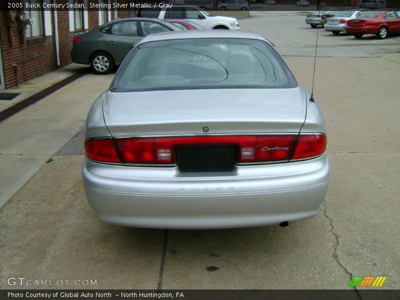 Sterling Silver Metallic / Gray 2005 Buick Century Sedan