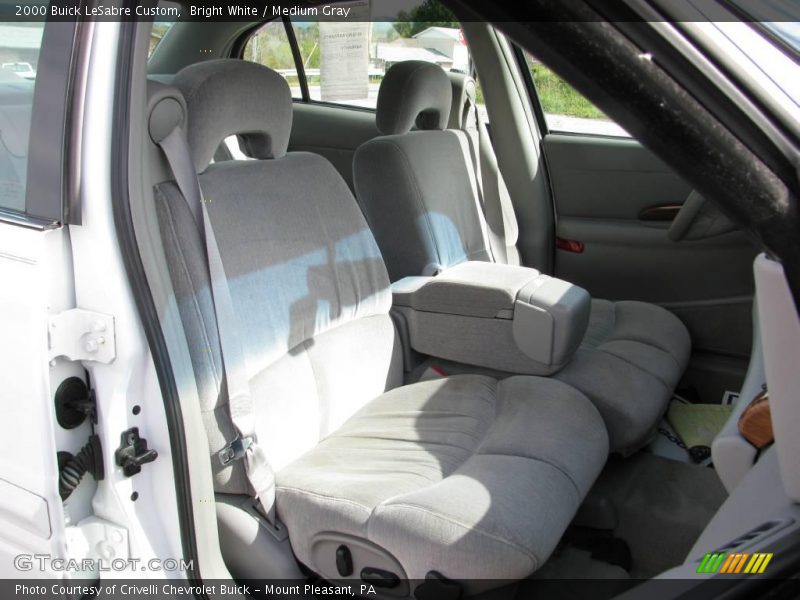 Bright White / Medium Gray 2000 Buick LeSabre Custom