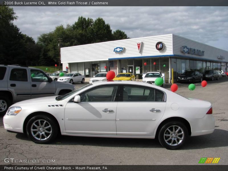 White Gold Flash Tricoat / Cashmere 2006 Buick Lucerne CXL