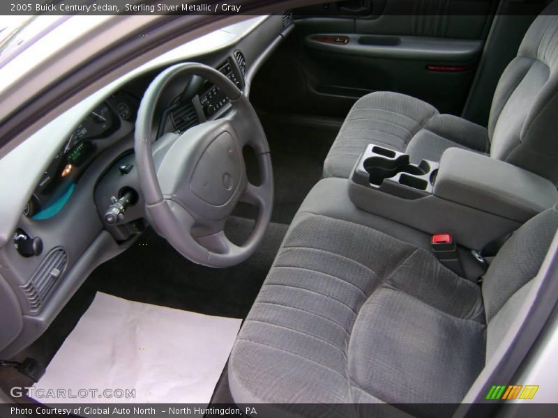 Sterling Silver Metallic / Gray 2005 Buick Century Sedan