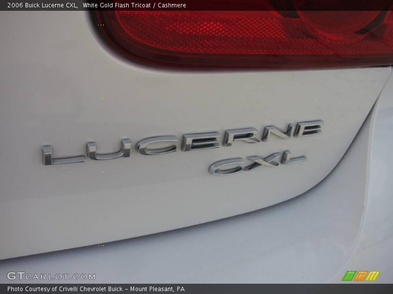 White Gold Flash Tricoat / Cashmere 2006 Buick Lucerne CXL