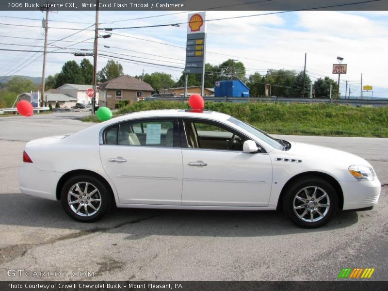 White Gold Flash Tricoat / Cashmere 2006 Buick Lucerne CXL