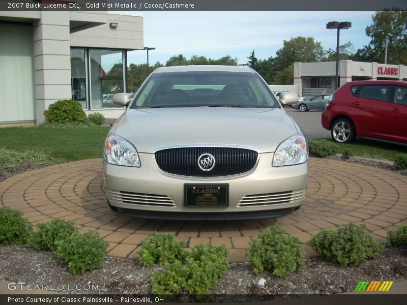 Gold Mist Metallic / Cocoa/Cashmere 2007 Buick Lucerne CXL