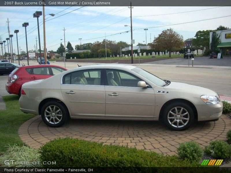 Gold Mist Metallic / Cocoa/Cashmere 2007 Buick Lucerne CXL