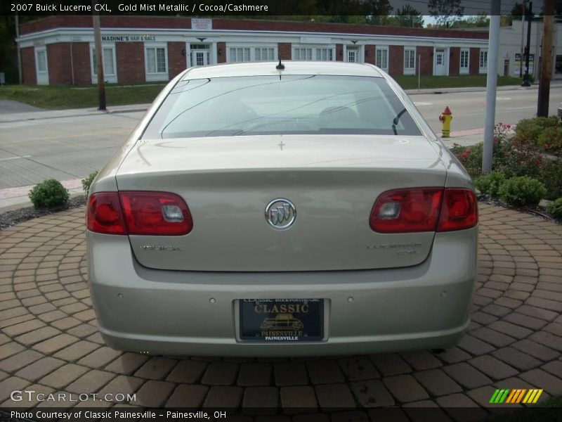 Gold Mist Metallic / Cocoa/Cashmere 2007 Buick Lucerne CXL