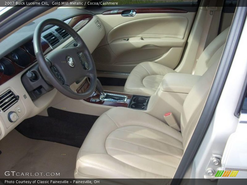 Gold Mist Metallic / Cocoa/Cashmere 2007 Buick Lucerne CXL