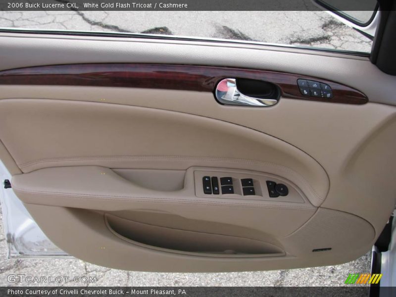 White Gold Flash Tricoat / Cashmere 2006 Buick Lucerne CXL