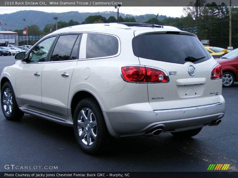 White Diamond Tricoat / Cashmere/Cocoa 2010 Buick Enclave CXL