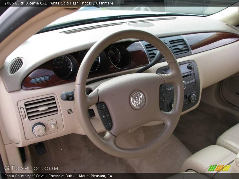 White Gold Flash Tricoat / Cashmere 2006 Buick Lucerne CXL