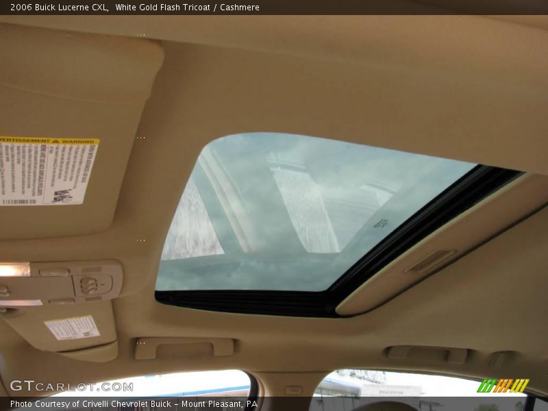 White Gold Flash Tricoat / Cashmere 2006 Buick Lucerne CXL