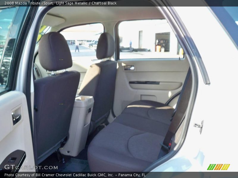 Light Sage Metallic / Charcoal Black 2008 Mazda Tribute i Sport