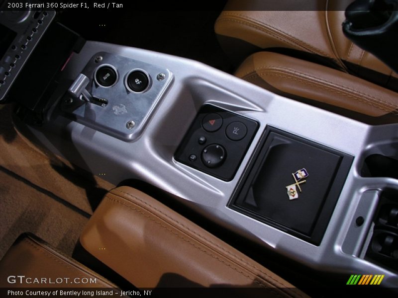 Red / Tan 2003 Ferrari 360 Spider F1